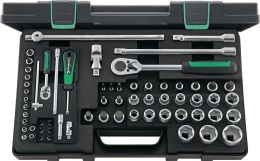 STAHLWILLE 86TX 63-teilig  1/4 + 1/2 ″ Steckschlüsselsatz