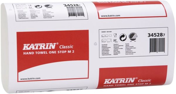 ELOS Katrin Classic One-Stop M2 2-lagig weiß Handtücher
