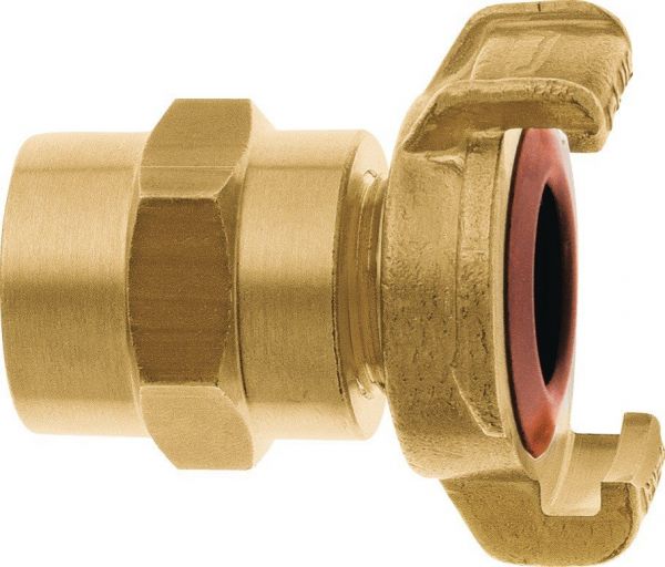 KARASTO GEKA plus XK Messing Schlauchgröße 13 mm Schlauchstück