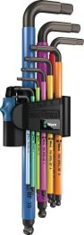 WERA 950 SPKL/9 SM HF 9-teilig Sechskantwinkelschraubendrehersatz