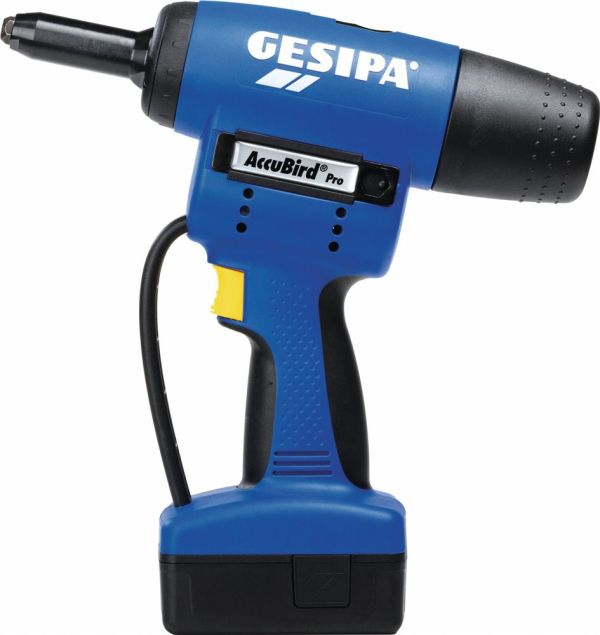 GESIPA AccuBird®Pro 7-teilig  10000 N Akkublindnietsetzgerät