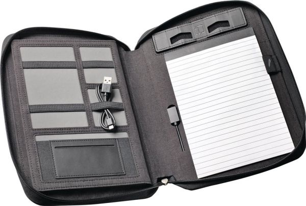 anthrazit Konferenzmappe