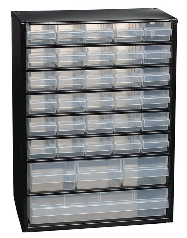 B306xT150xH420mm Stahlblech Kleinteilemagazin