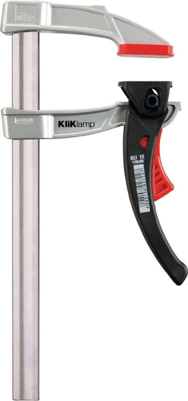 BESSEY KliKlamp Spannweite 120 mm Ausladung 80 mm Hebelzwinge