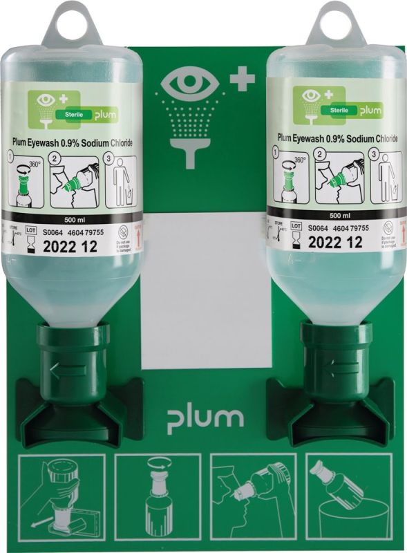 2 x 0.5 l Augenspülstation