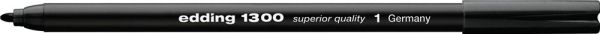 1300 colourpen schwarz Fasermaler