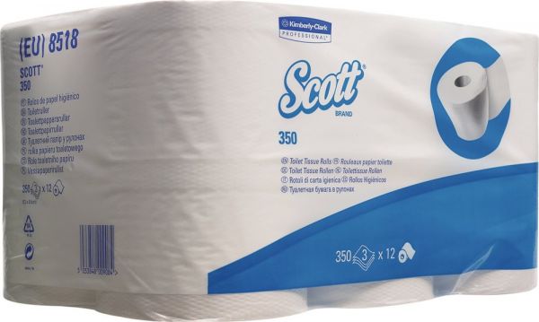 Scott 8518 2-lagig. Kleinrollen Toilettenpapier