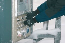 Ice-Grip 691 Größe 10 blau Kälteschutzhandschuhe