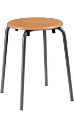 Sitzhöhe 500 mm Sitz-Ø 300 mm Stapelhocker