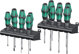 WERA Kraftform Big Pack 300 14-teilig Schlitz/PH/PZD/TX Schraubendrehersatz