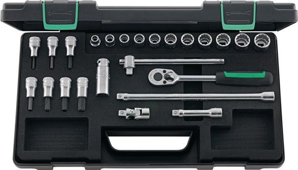 STAHLWILLE 45/49/19/5 24-teilig  3/8 ″ Steckschlüsselsatz