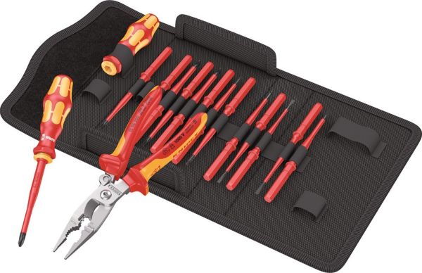 WERA KK VDE 17 extra slim 1 17-teilig Schraubendrehersatz