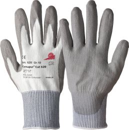 Camapur Cut 620 Größe 10 weiß/grau Schnittschutzhandschuhe