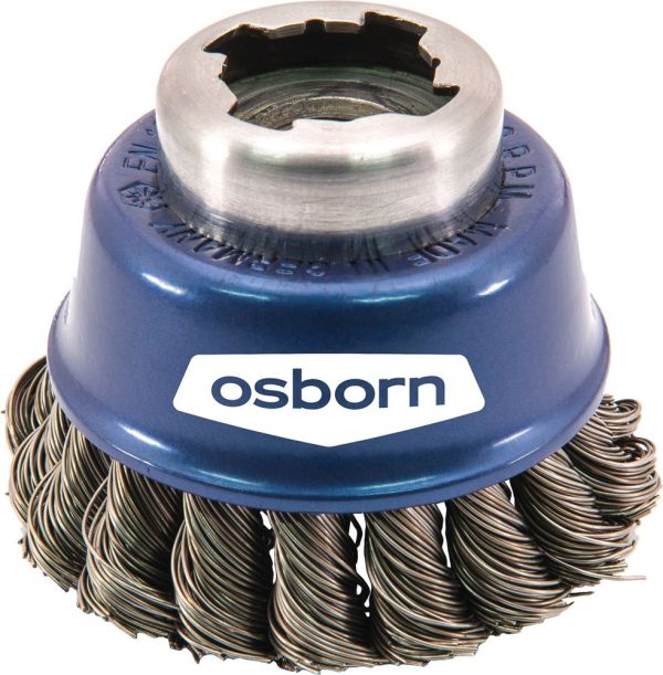 OSBORN X-LOCK Ø 65 mm M14 Drahtstärke 0,5 mm Topfbürste