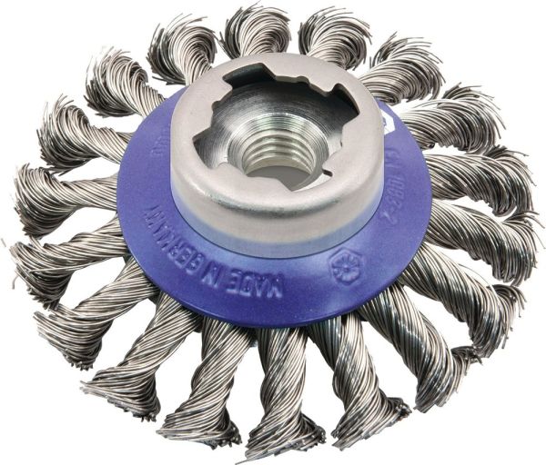 OSBORN X-LOCK Ø 100 mm M14 Drahtstärke 0,5 mm Kegelbürste