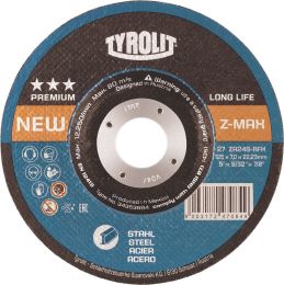 TYROLIT ZA24S-BFX D125xS7mm Schruppscheibe