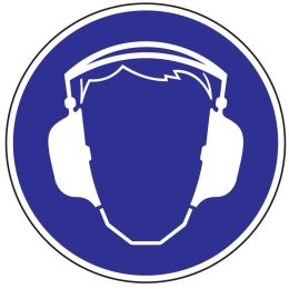 ASR A1.3/BGV A8 Gehörschutz benutzen Gebotszeichen