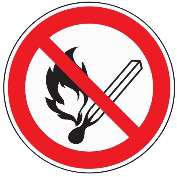 ASR A1.3/DIN EN ISO 7010 Verbotszeichen
