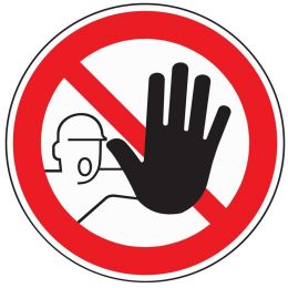 ASR A1.3/DIN EN ISO 7010 Verbotszeichen