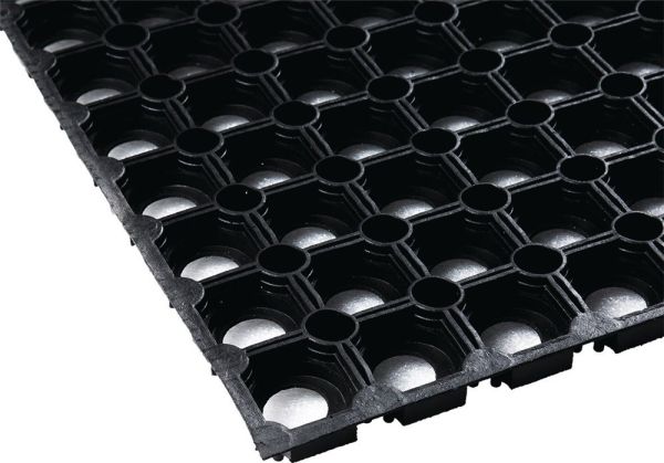 ARBON  Breite 1 m Länge 1,5 m Dicke 22 mm Gummi Ringmatte